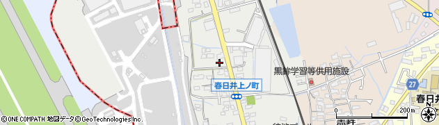 愛知県春日井市春日井上ノ町周辺の地図
