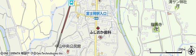 御殿場富士岡郵便局 ＡＴＭ周辺の地図