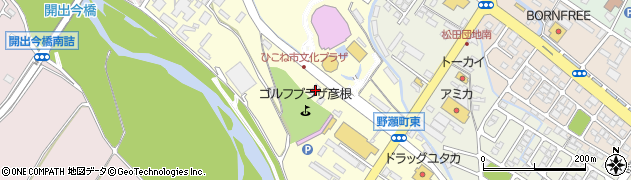 滋賀県彦根市野瀬町190周辺の地図