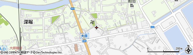 千葉県いすみ市深堀144周辺の地図