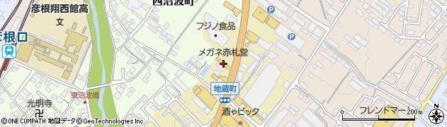 滋賀県彦根市東沼波町177周辺の地図