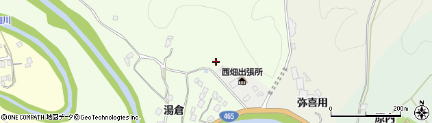 千葉県夷隅郡大多喜町湯倉周辺の地図