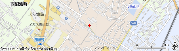 滋賀県彦根市地蔵町85周辺の地図