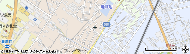 滋賀県彦根市地蔵町6周辺の地図