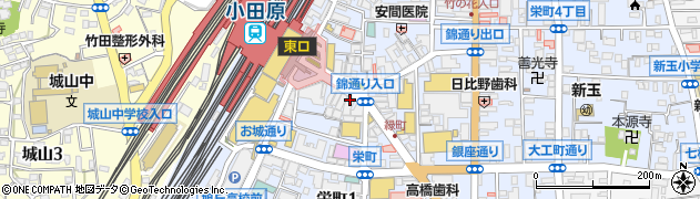 ビッグエコー BIG ECHO 小田原店周辺の地図