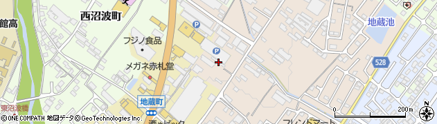 滋賀県彦根市地蔵町155周辺の地図