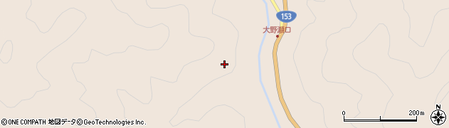 愛知県豊田市大野瀬町（ヤナジ）周辺の地図