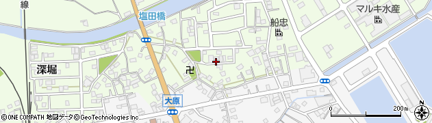 千葉県いすみ市深堀95周辺の地図