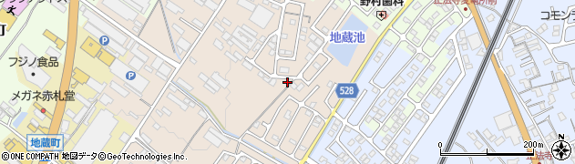 滋賀県彦根市地蔵町40-1周辺の地図