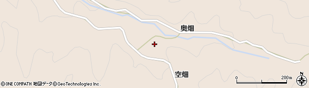 愛知県豊田市押山町（上平）周辺の地図