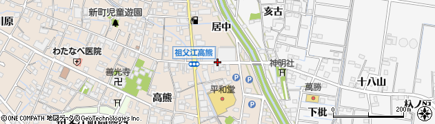 ヨシヅヤ祖父江店周辺の地図
