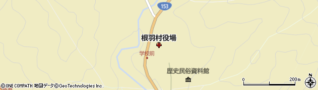 長野県下伊那郡根羽村周辺の地図
