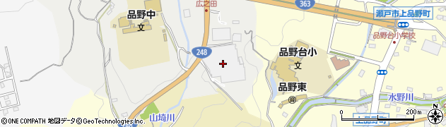愛知県瀬戸市広之田町27周辺の地図