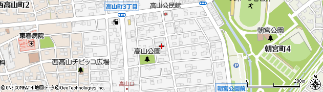 長江紙器周辺の地図