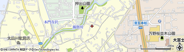 静岡県富士宮市宮原510周辺の地図