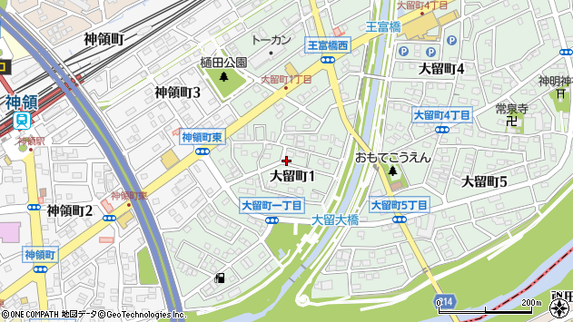 〒487-0024 愛知県春日井市大留町の地図