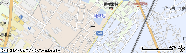 滋賀県彦根市地蔵町1周辺の地図