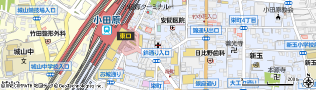 海鮮問屋 ふじ丸 小田原駅前店周辺の地図