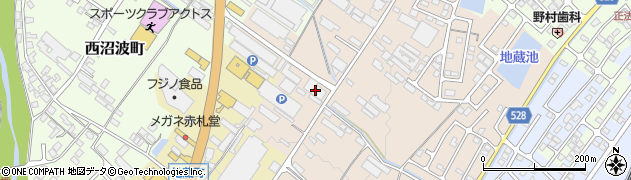 滋賀県彦根市地蔵町87-3周辺の地図