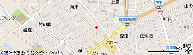 愛知県名古屋市守山区上志段味茂中651周辺の地図