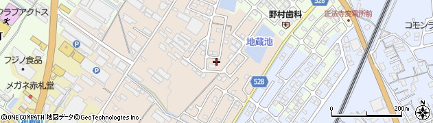滋賀県彦根市地蔵町40-20周辺の地図