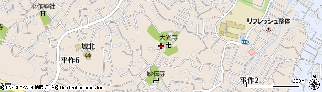 神奈川県横須賀市平作1丁目27-15周辺の地図