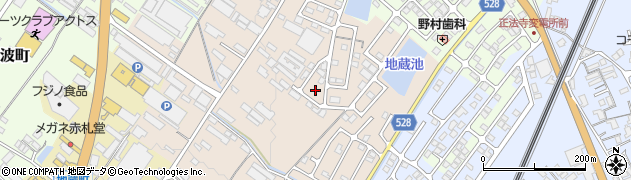 滋賀県彦根市地蔵町36周辺の地図