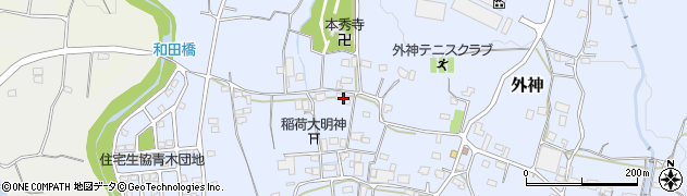 静岡県富士宮市外神726周辺の地図