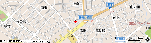 愛知県名古屋市守山区上志段味深田775周辺の地図