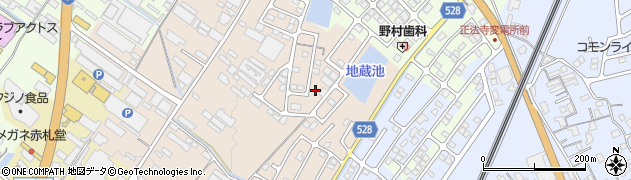 滋賀県彦根市地蔵町40-17周辺の地図