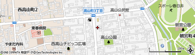 カラオケスタジオミッキー春日井店周辺の地図