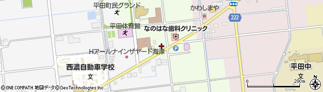 岐阜県海津市平田町仏師川473周辺の地図