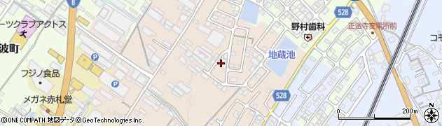 滋賀県彦根市地蔵町43周辺の地図
