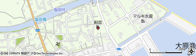 千葉県いすみ市深堀1884周辺の地図