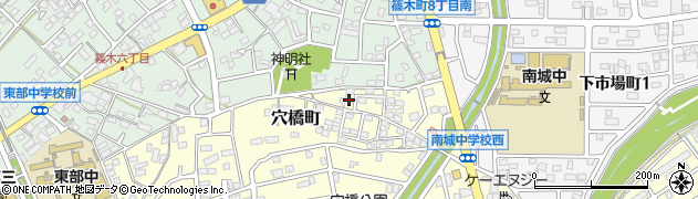 愛知県春日井市穴橋町1575周辺の地図