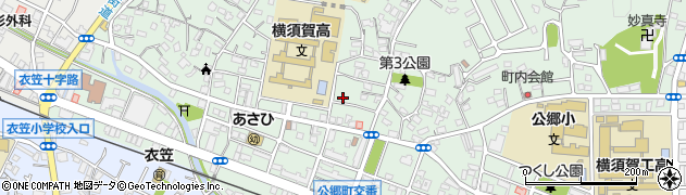 神奈川県横須賀市公郷町3丁目113周辺の地図