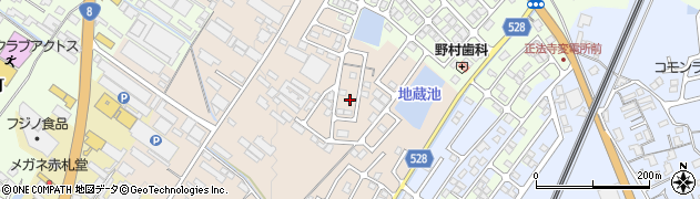 滋賀県彦根市地蔵町40周辺の地図