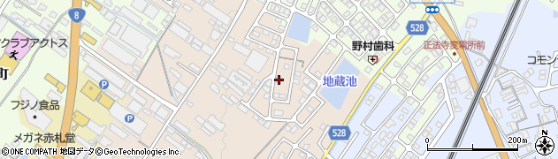滋賀県彦根市地蔵町40-34周辺の地図