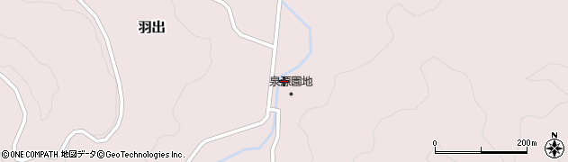 岡山県苫田郡鏡野町羽出1709周辺の地図