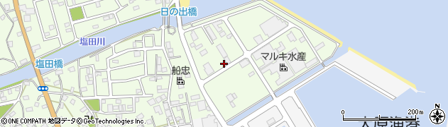 株式会社銚洋陸運大原営業所周辺の地図