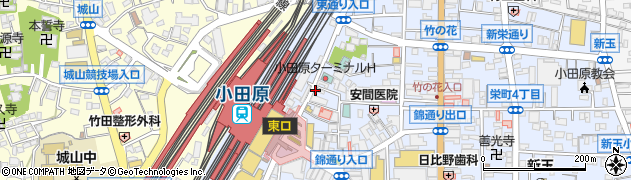 かりゆし食堂酒場 小田原周辺の地図