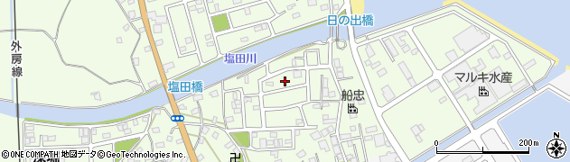 千葉県いすみ市深堀52周辺の地図