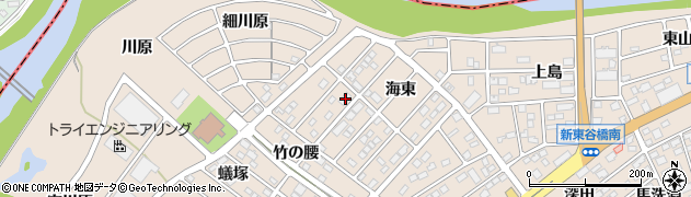 愛知県名古屋市守山区上志段味竹の腰384周辺の地図