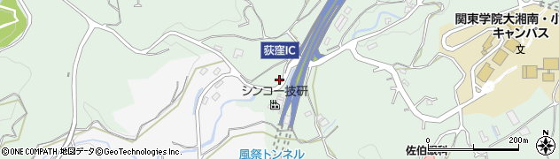 神奈川県小田原市荻窪1563周辺の地図