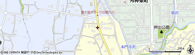 静岡県富士宮市宮原595周辺の地図