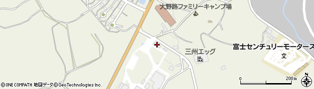 倉敷紡績株式会社　裾野工場総務課周辺の地図