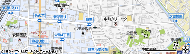 小田原西子ども劇場周辺の地図