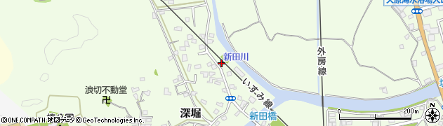 千葉県いすみ市深堀913周辺の地図