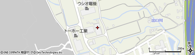 四国化工機株式会社　御殿場食品工場周辺の地図