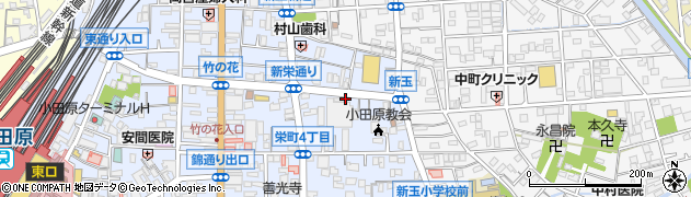 カネサン栄町第1パーキング(2F)周辺の地図